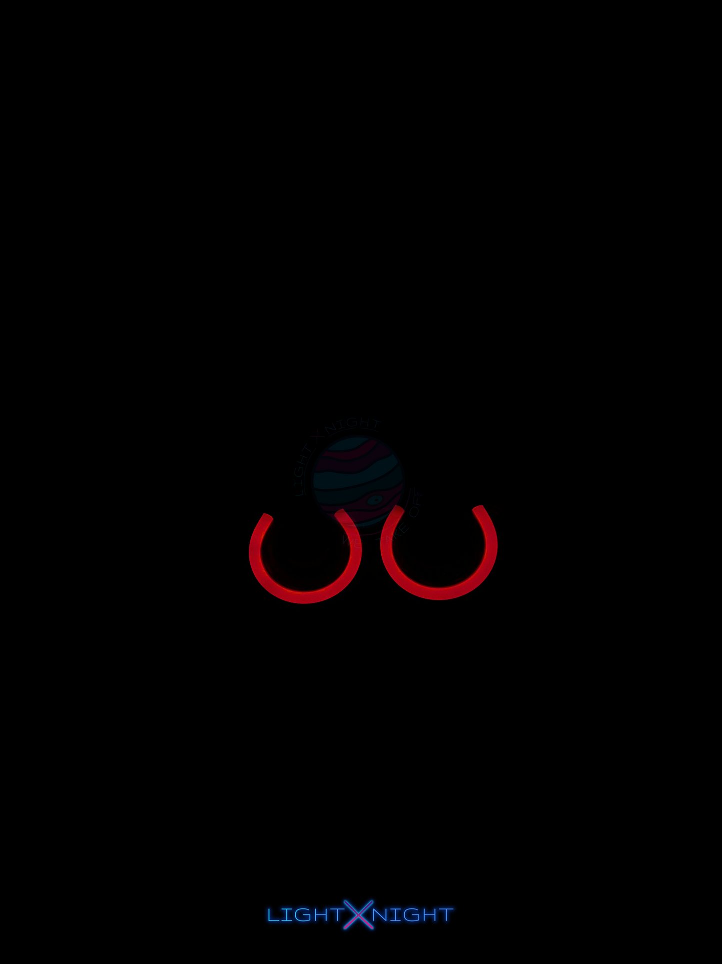 Dodge SRT Hellcat Neon Poster