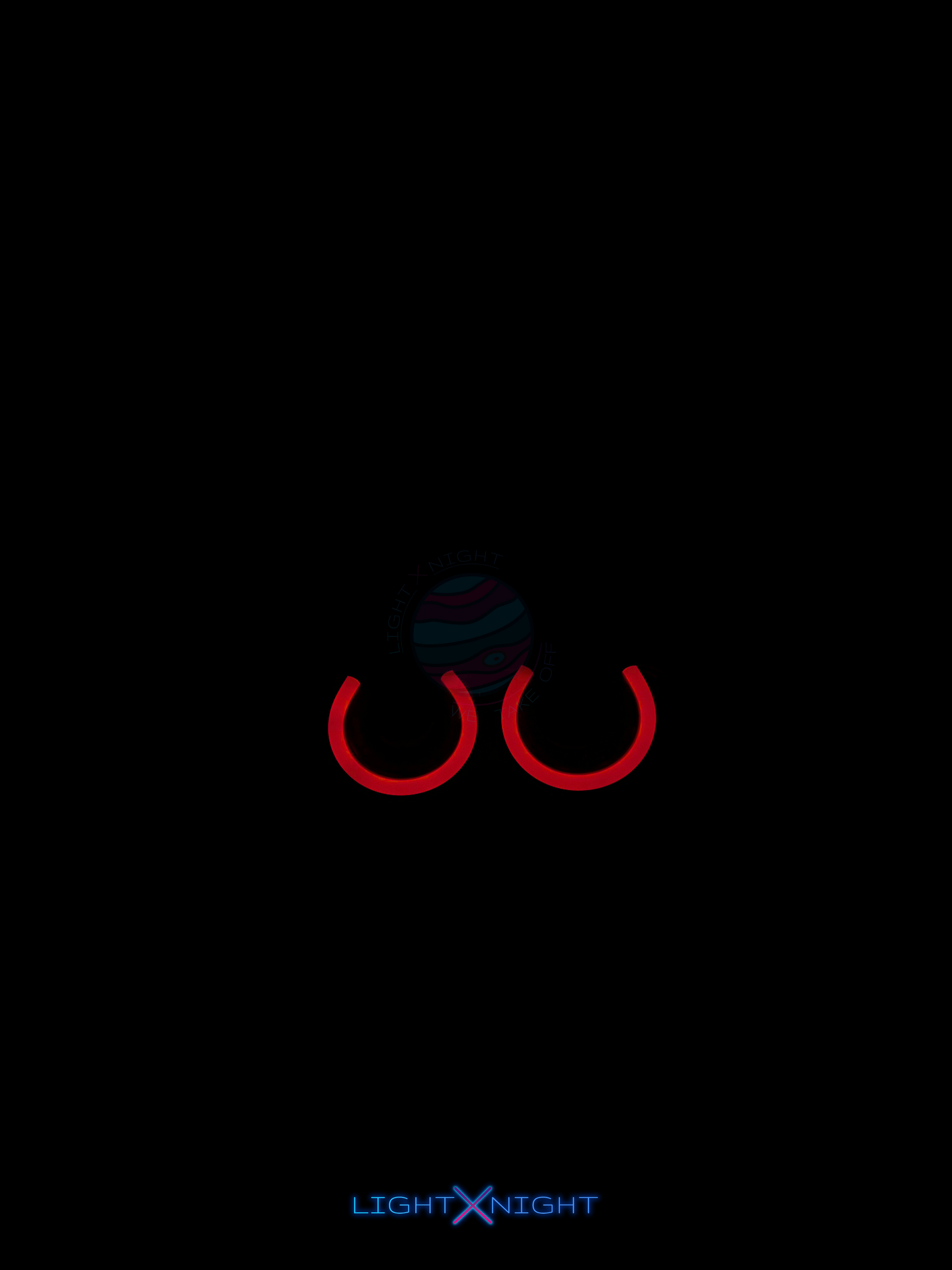 Dodge SRT Hellcat Neon Poster