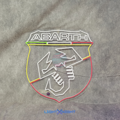Abarth LED Neon Sign