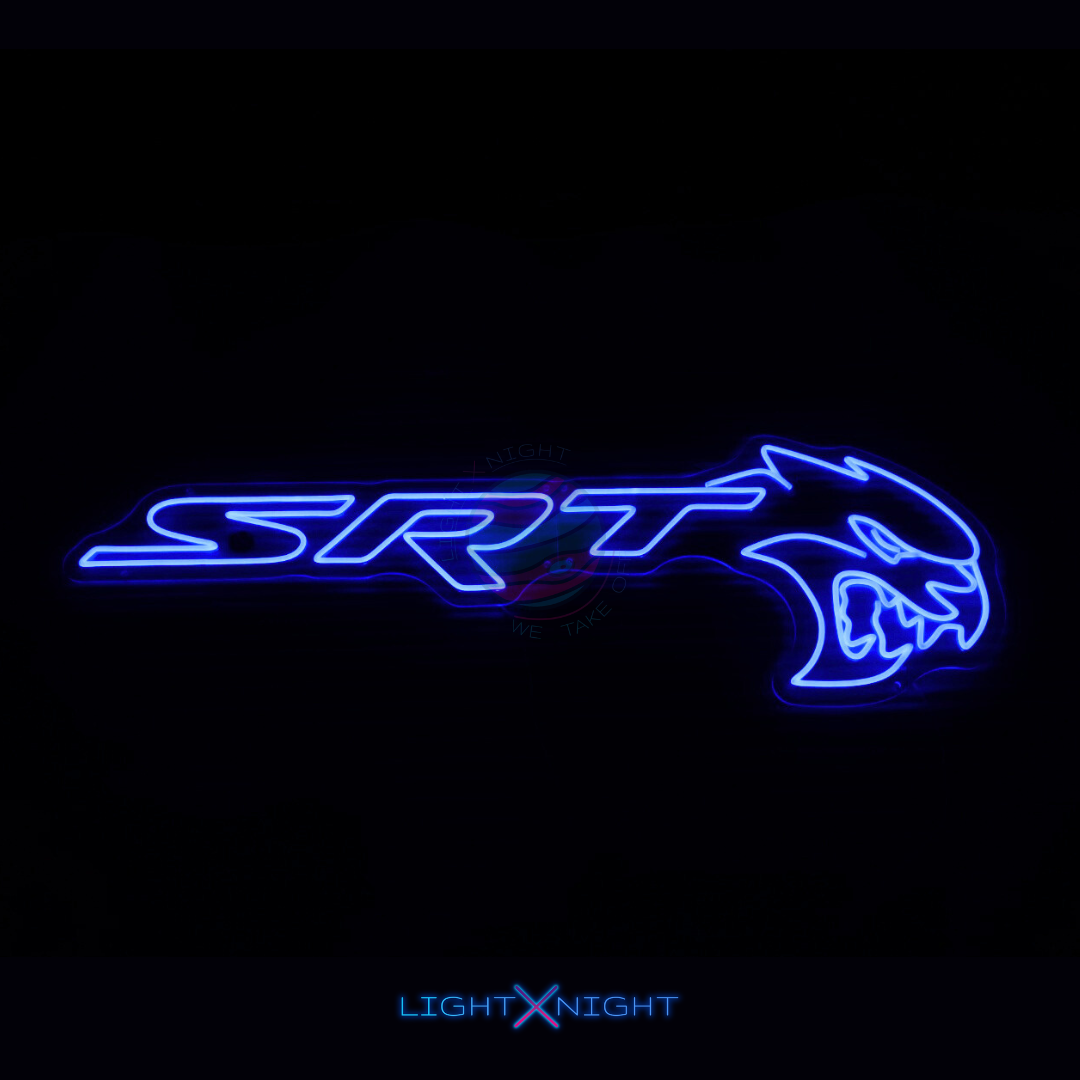 Dodge SRT Hellcat Neon Sign