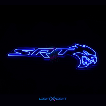 Dodge SRT Hellcat Neon Sign