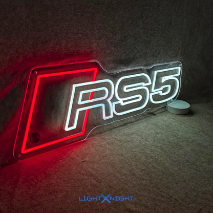 Audi RS5 Led Neon Sign 