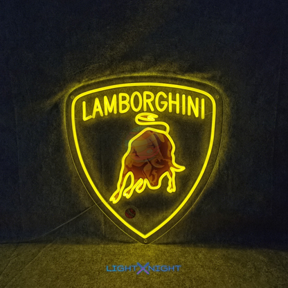 Lamborghini Neon Sign
