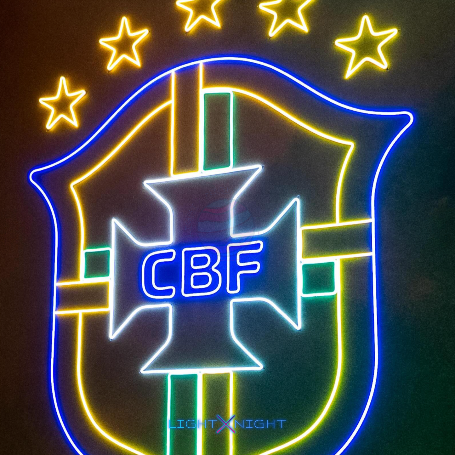 Brazil National Neon Sign