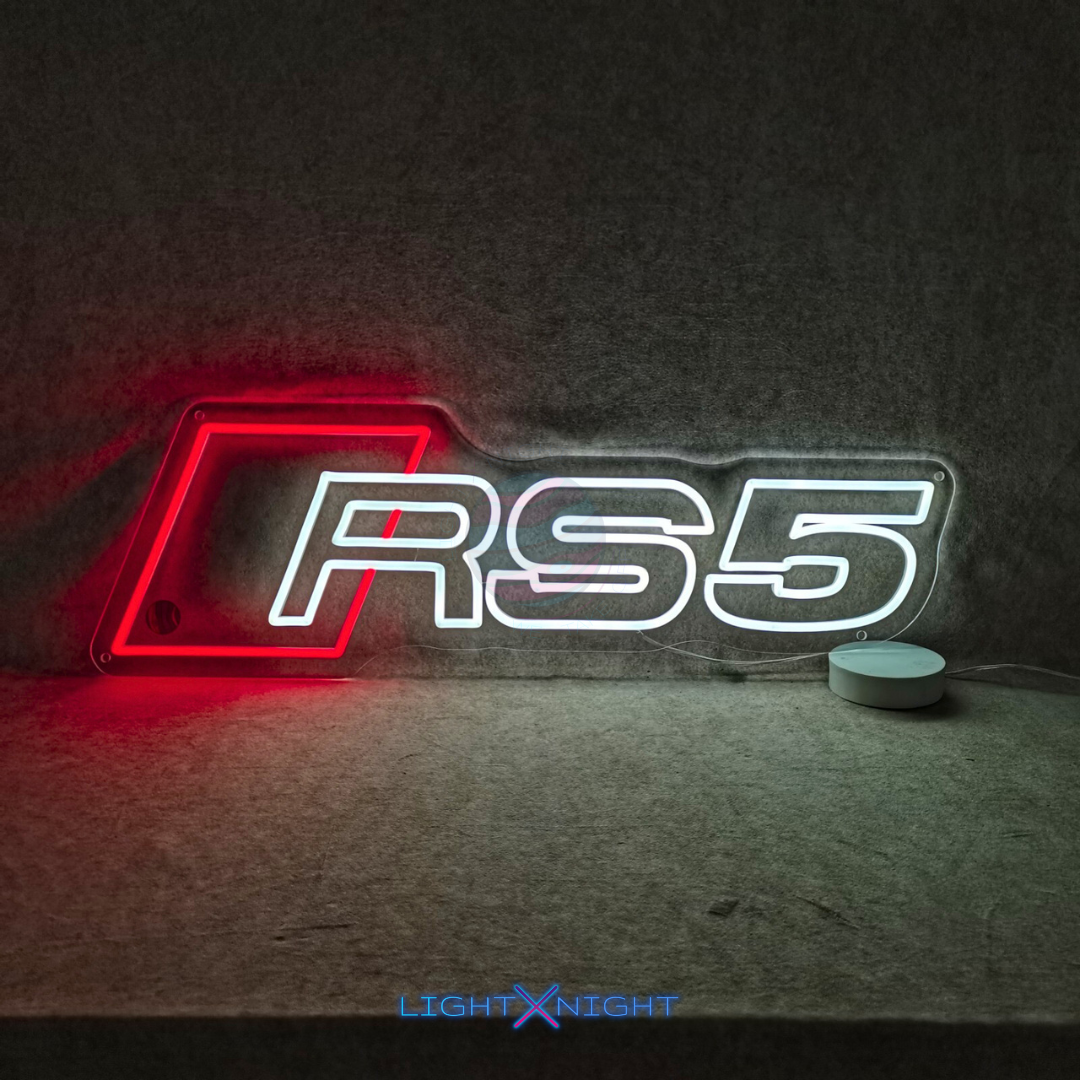 Audi RS5 Led Neon Sign 