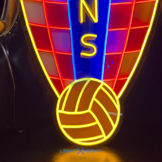 Croatia National Neon Sign