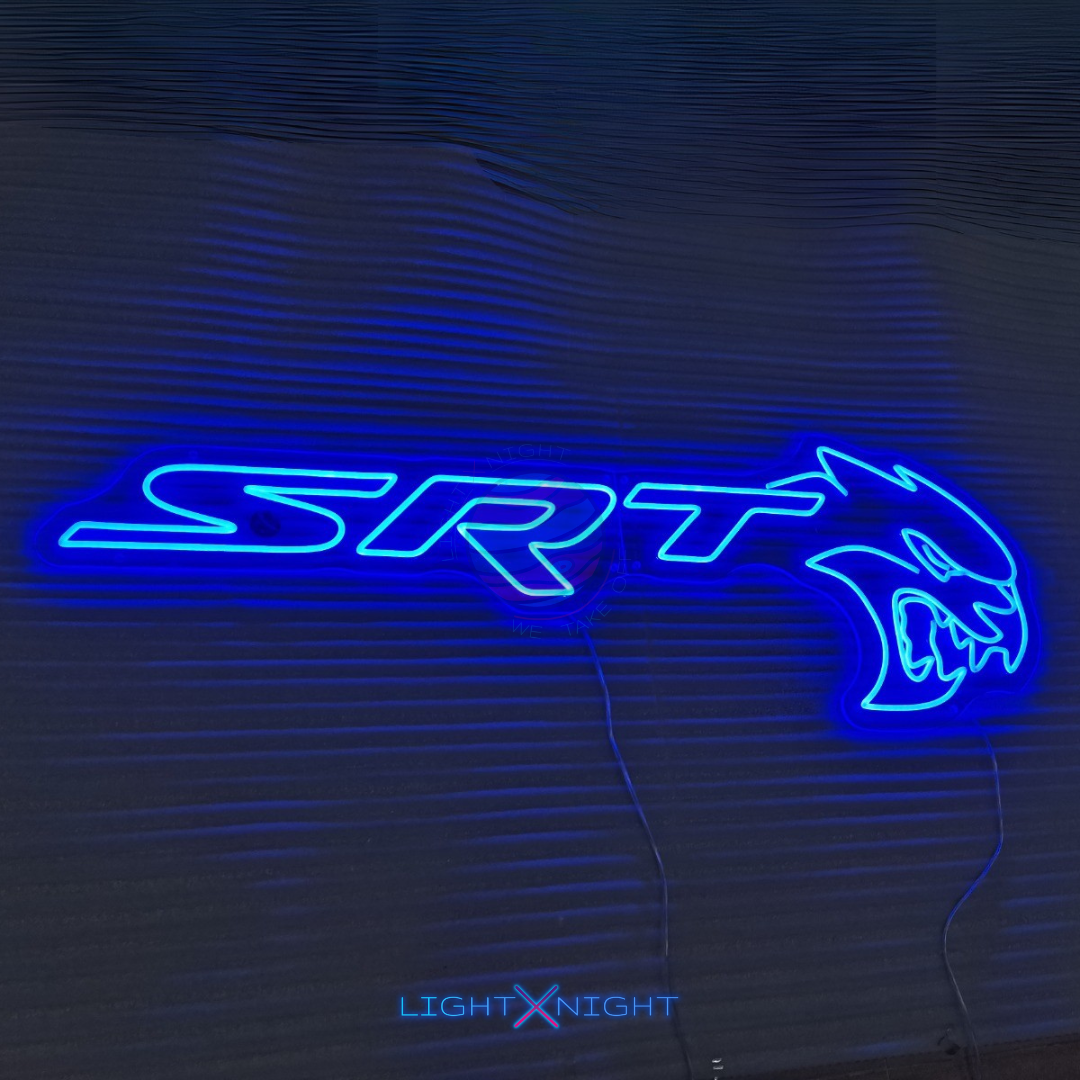 Dodge SRT Hellcat Neon Sign