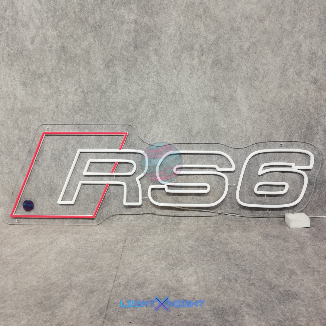 Audi RS6 LED Neon Sign