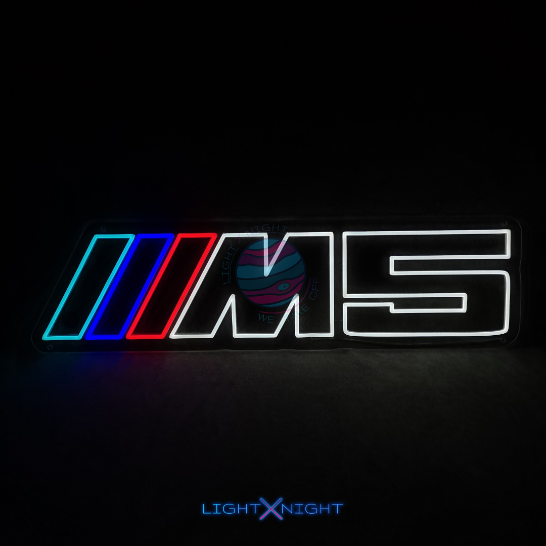 BMW M5 Neon Sign