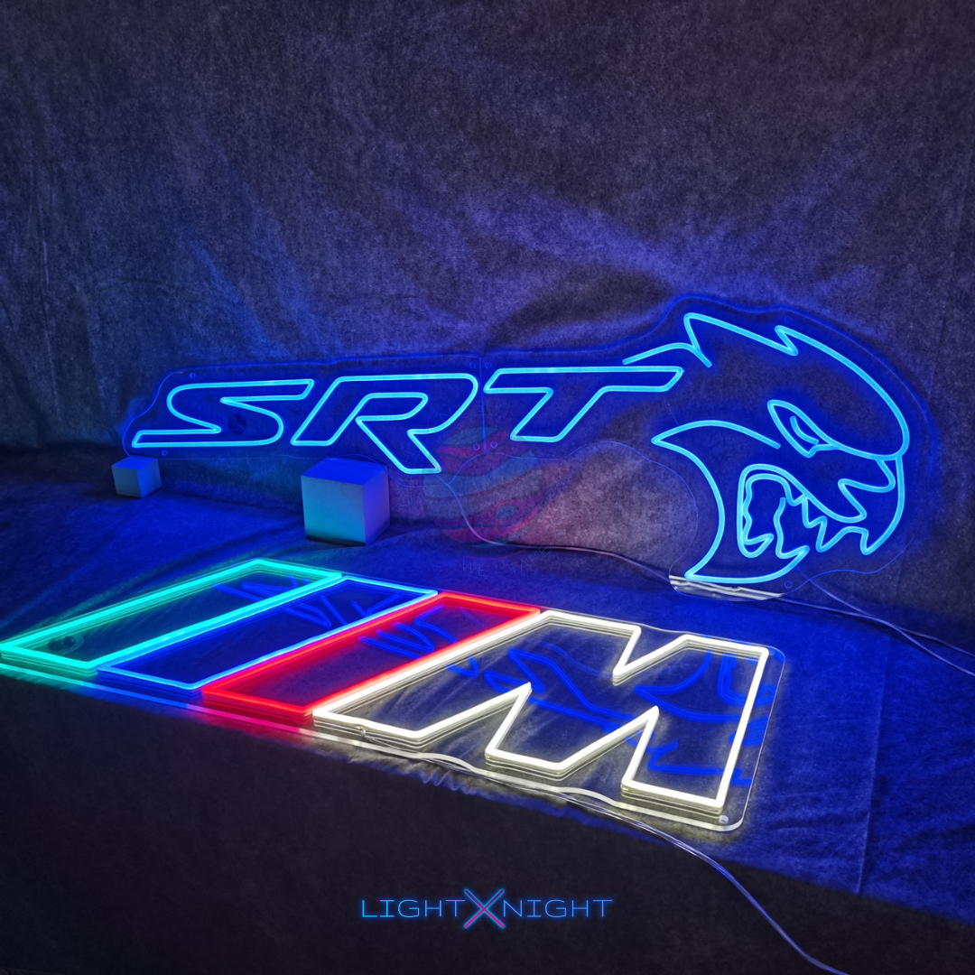 Dodge SRT Hellcat Neon Sign
