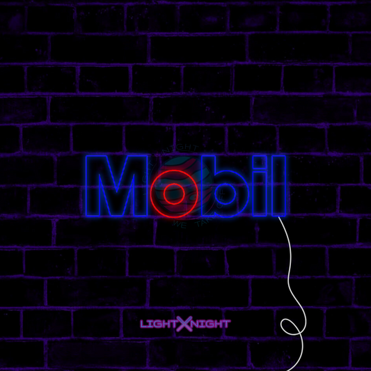 Mobil 1 Neon Sign