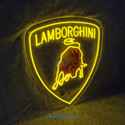 Lamborghini Neon Sign
