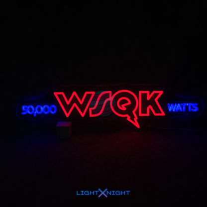 Stranger things WSQK Neon Sign