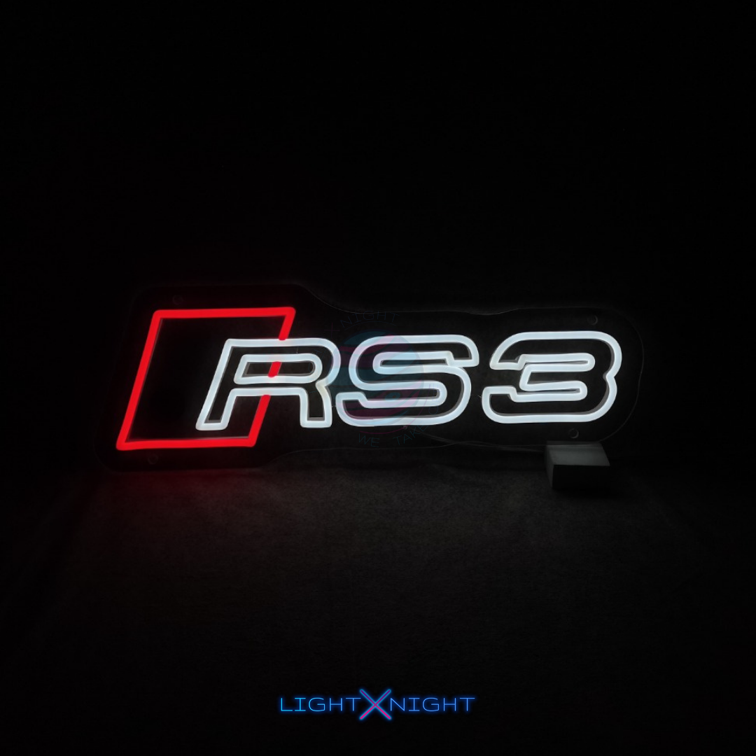 Audi RS3 Neon Sign