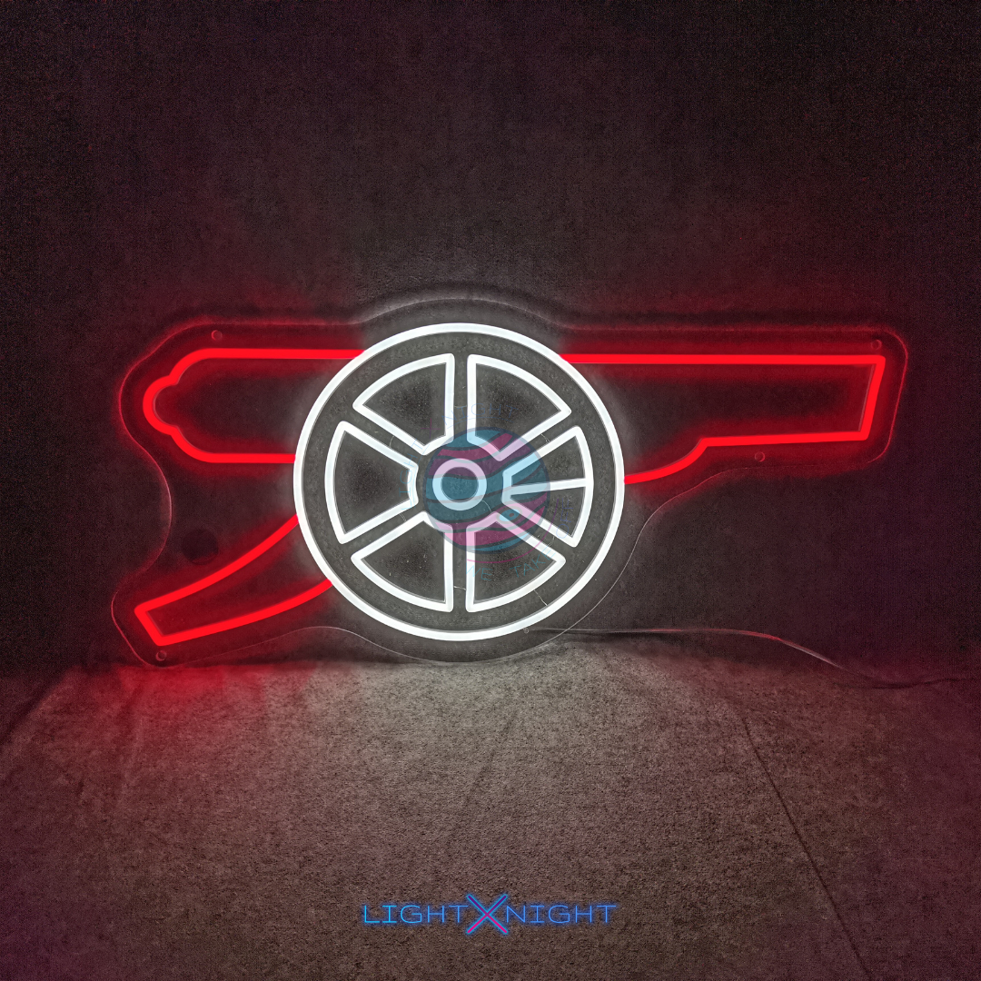Arsenal Minimalistic Neon Sign