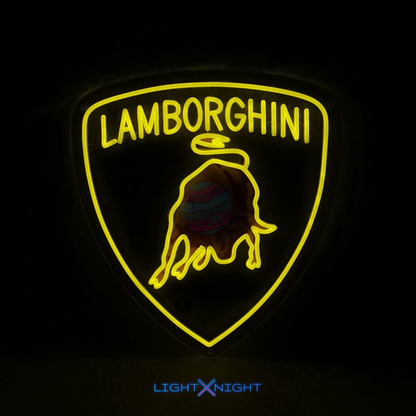 Lamborghini Neon Sign