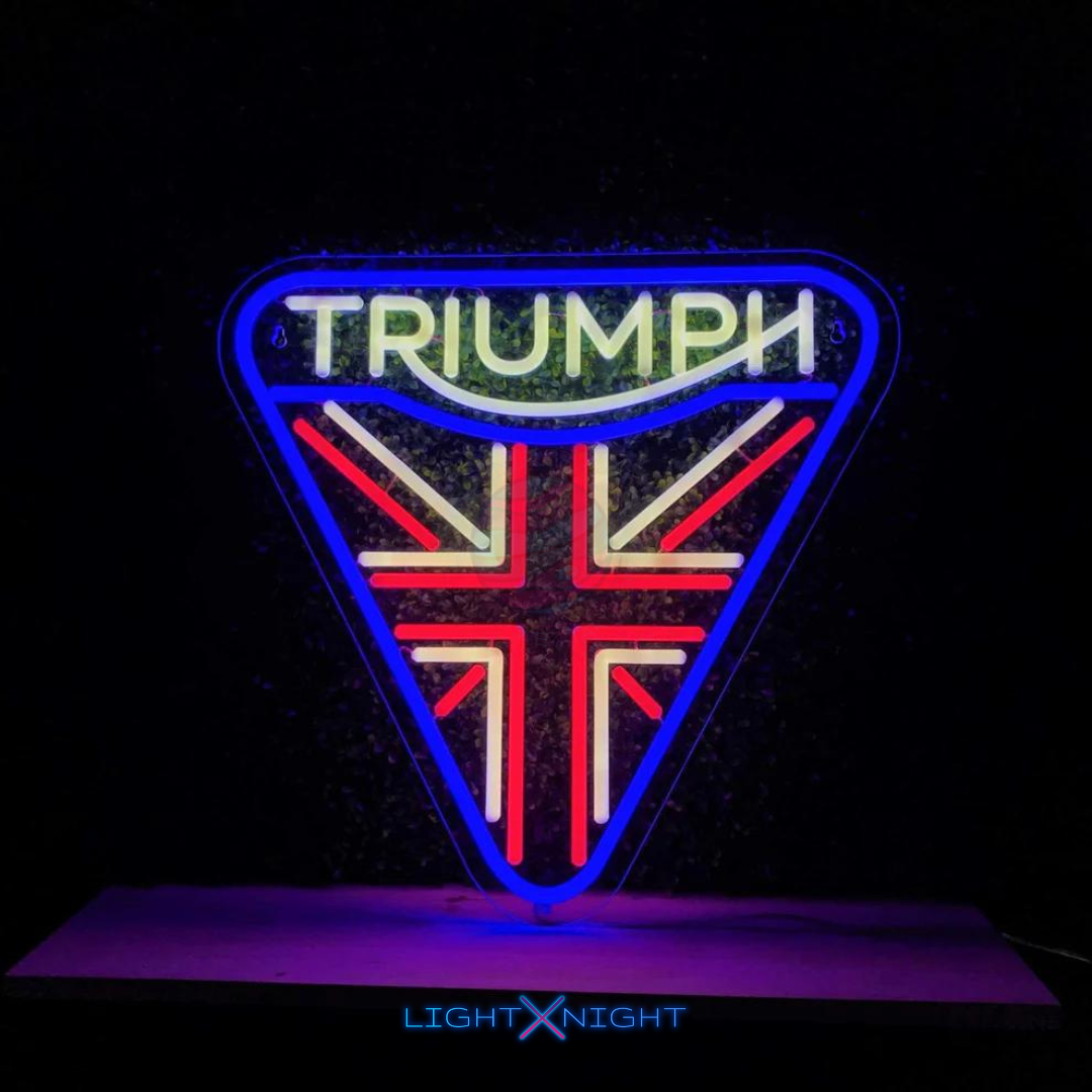 Triumph Neon Sign