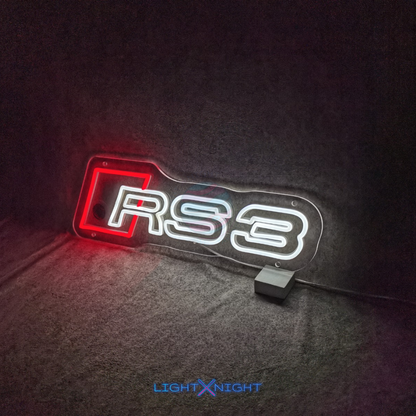 Audi RS3 Neon Sign