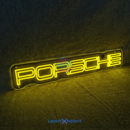 Porsche  Neon Sign