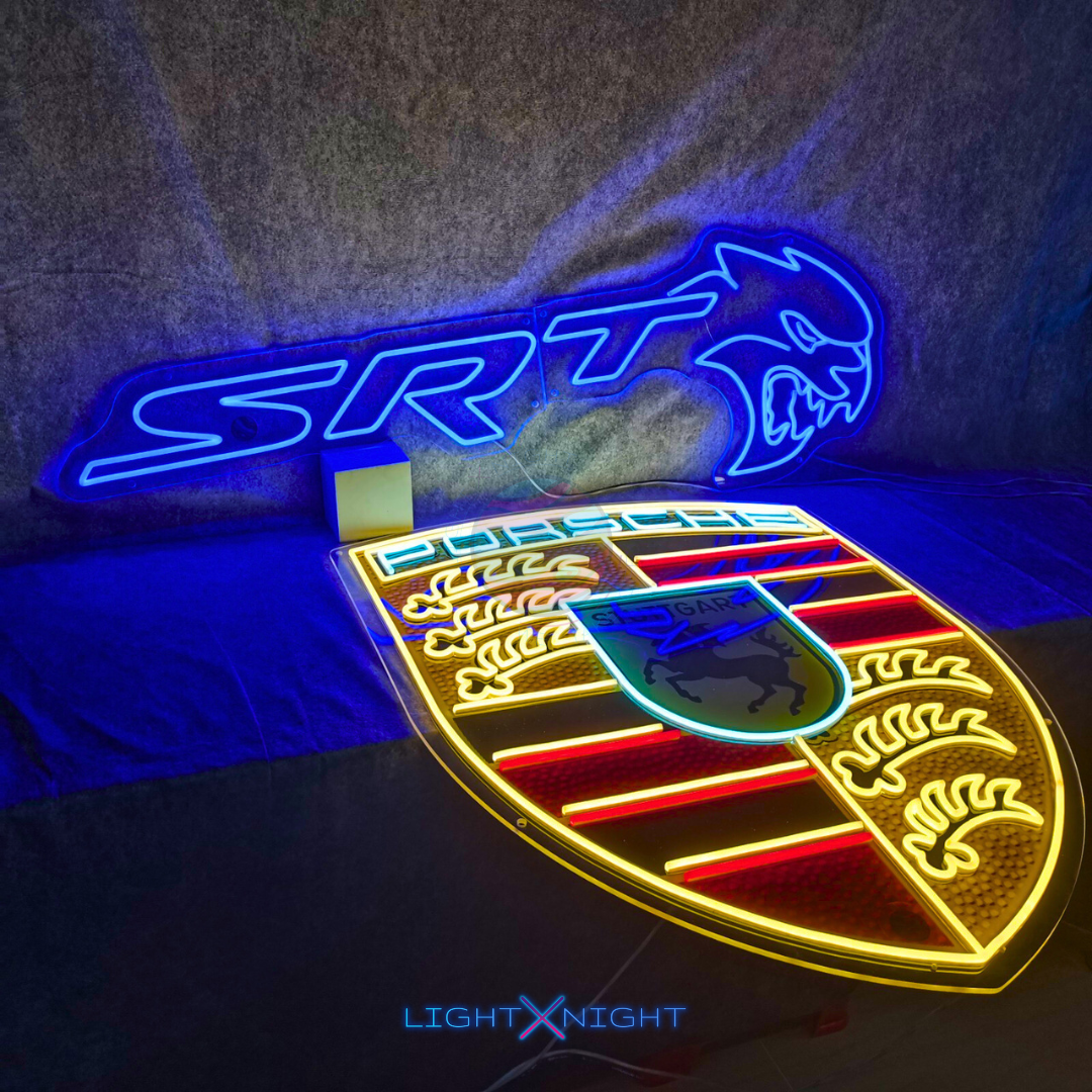 Dodge SRT Hellcat Neon Sign