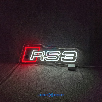 Audi RS3 Neon Sign