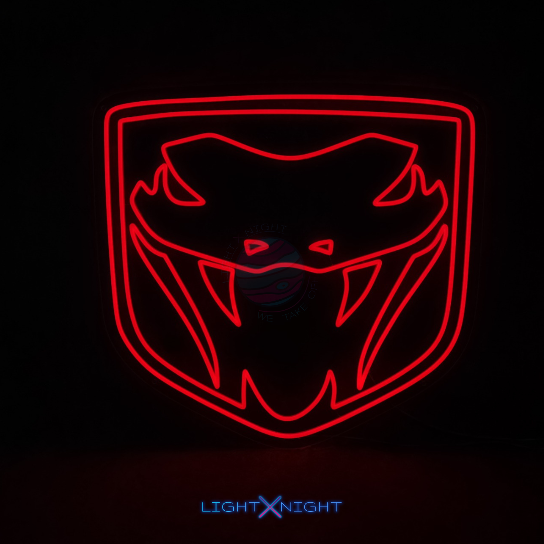 Dodge Viper Neon Sign