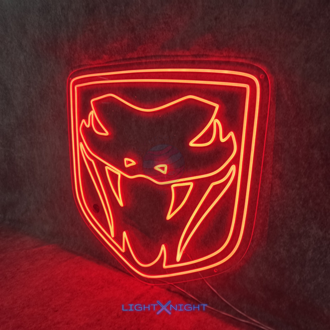 Dodge Viper Neon Sign