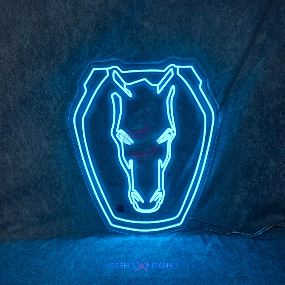 Ford Mustang Dark Horse Neon Sign