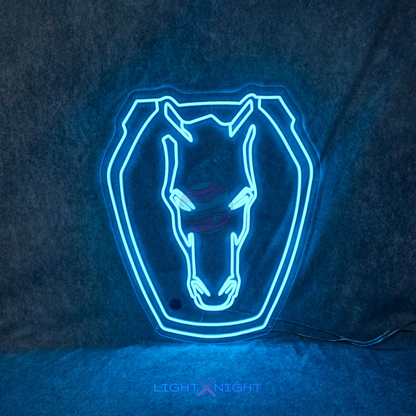 Ford Mustang Dark Horse Neon Sign