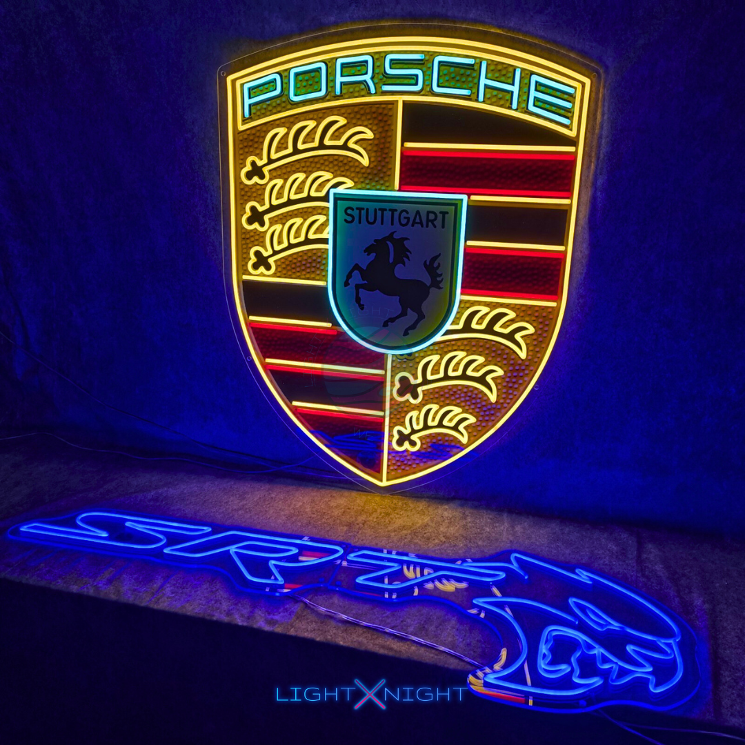 Dodge SRT Hellcat Neon Sign