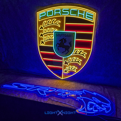 Dodge SRT Hellcat Neon Sign
