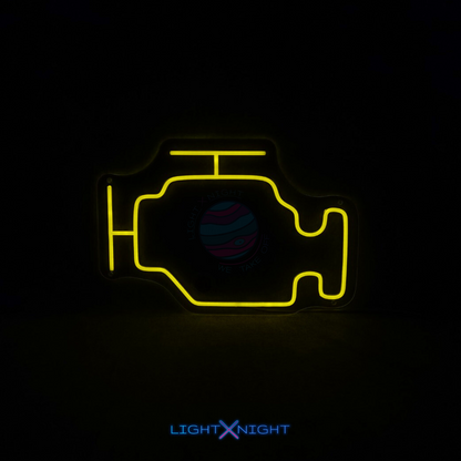 Check Engine Neon Sign