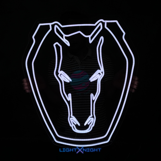 Ford Mustang Dark Horse Neon Sign