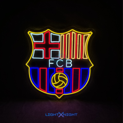 FC Barcelona Neon Sign