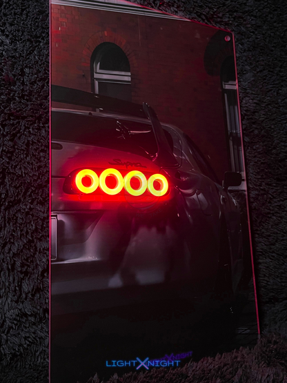 Toyota Supra Neon Poster