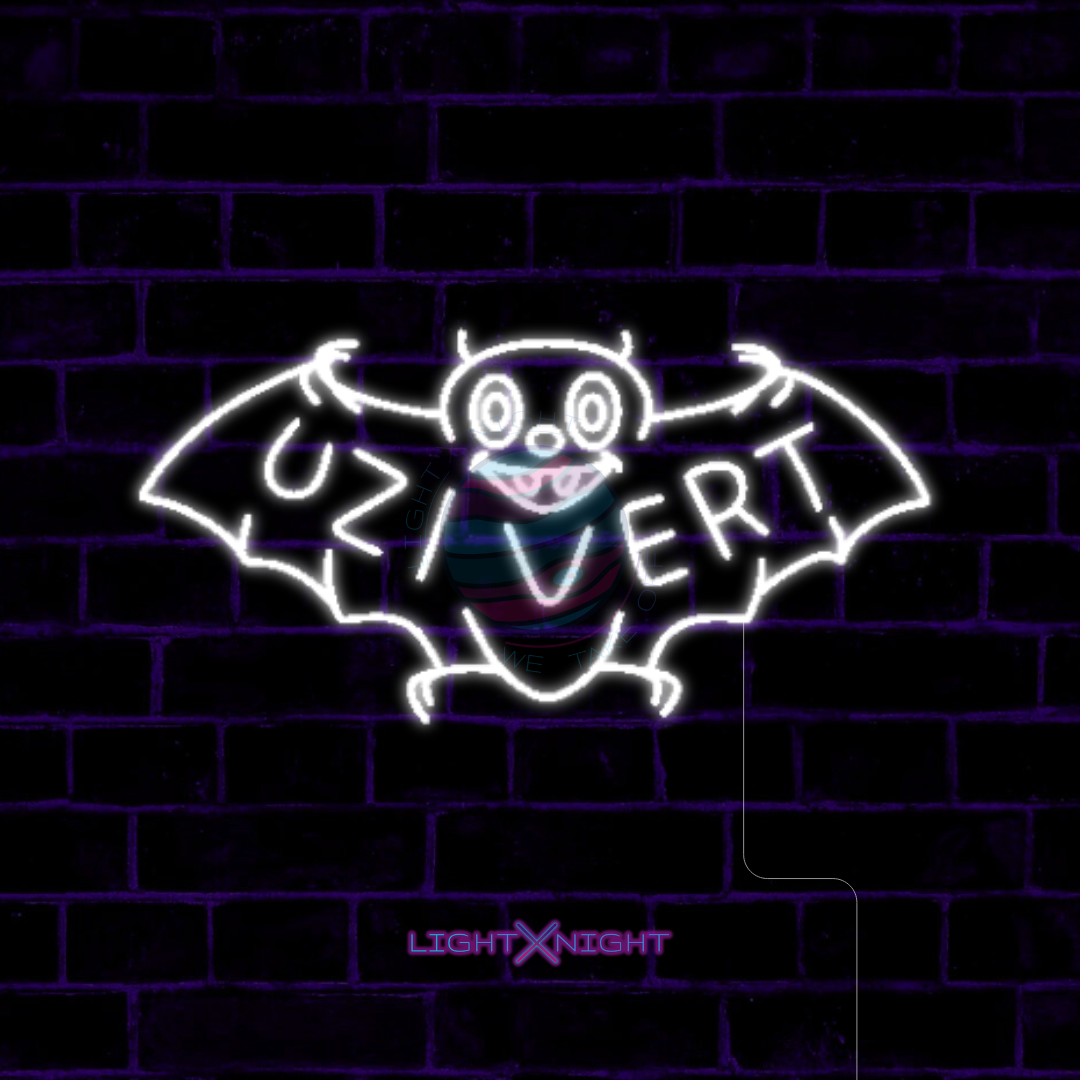 Lil Uzi Vert Bat neon sign LED wall art – front view