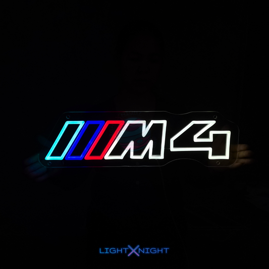 BMW M4 Neon Sign
