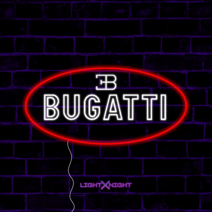 Bugatti Neon Sign