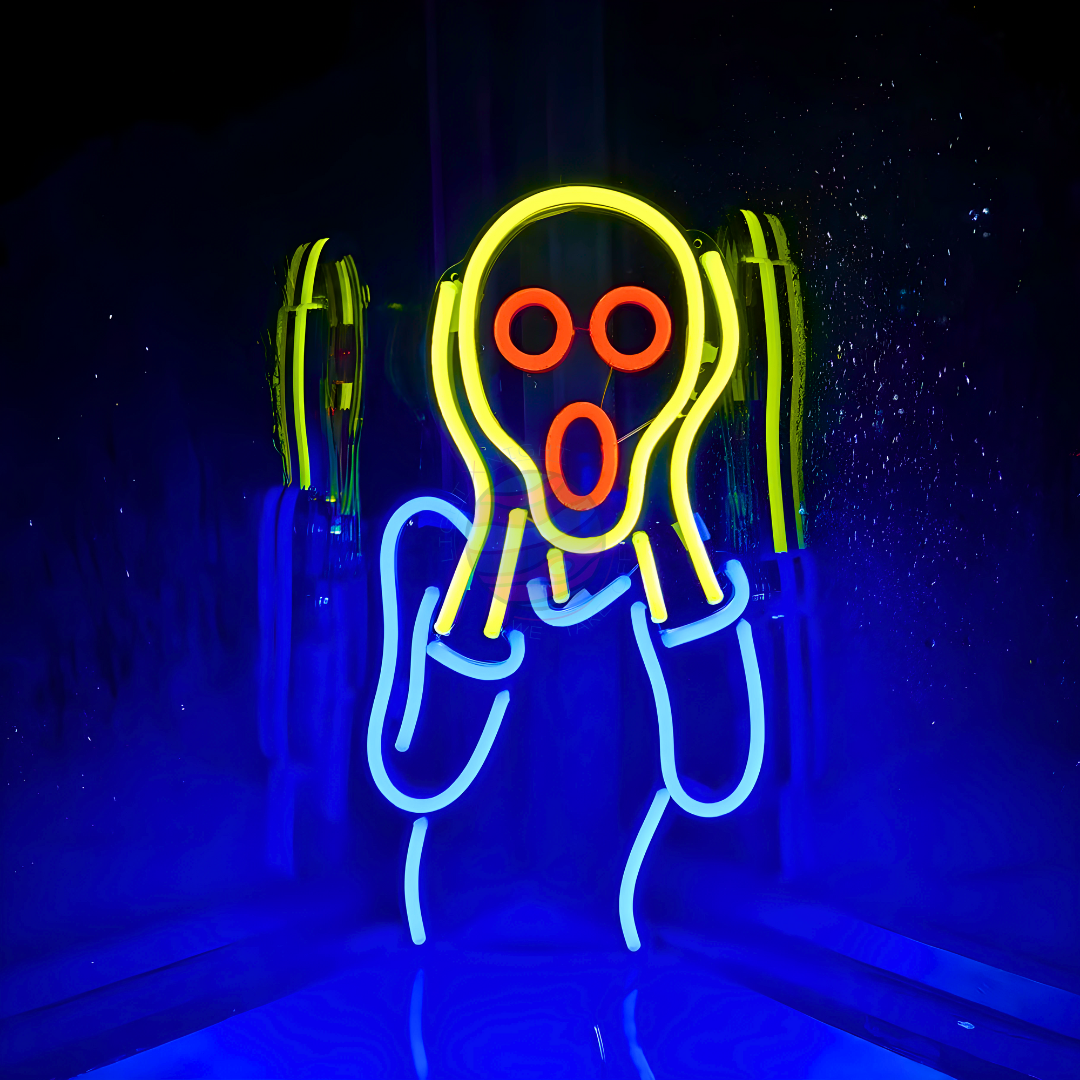 Light X Night - The Scream Edvard Munch Neon Sign