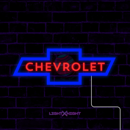 Chevrolet Bowtie Neon Sign