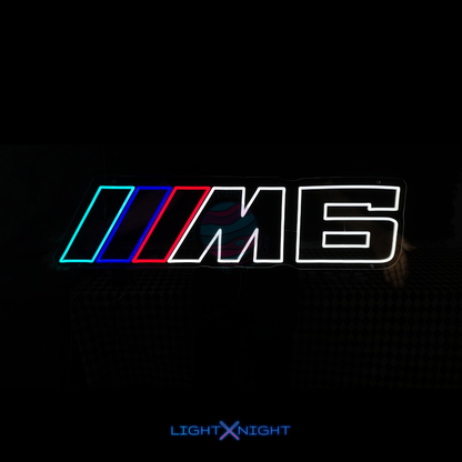 BMW M6 Neon Sign