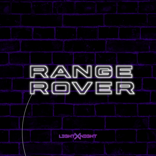 Range Rover Neon Sign