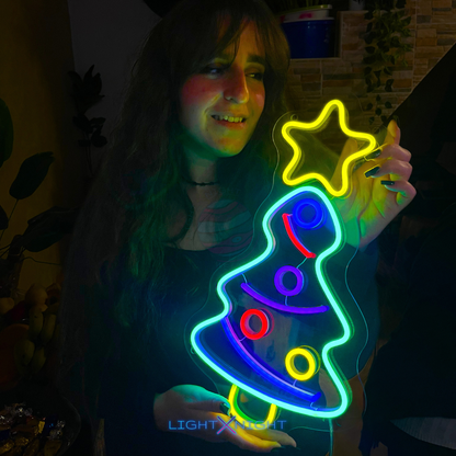 Christmas Tree Neon Sign