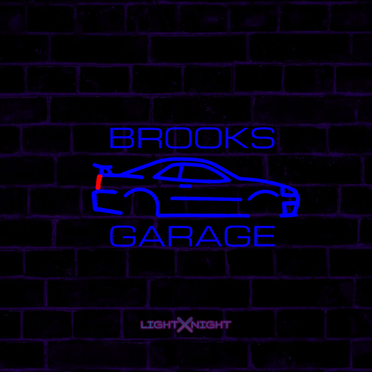 Brooks Garage Neon Sign