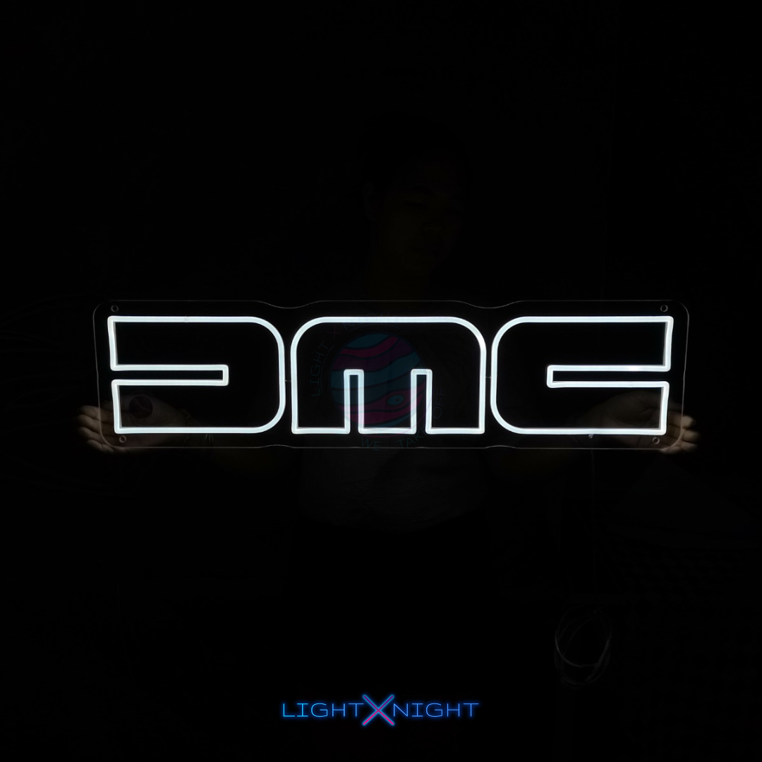 DeLorean Motor Company Neon Sign, DMC Neon Sign