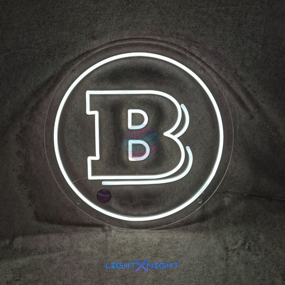 Brabus Neon Sign, Brabus Led Sign, Brabus Merchandise, Brabus Led Neon Sign
