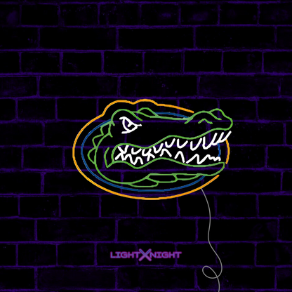 Florida Gator Neon Sign