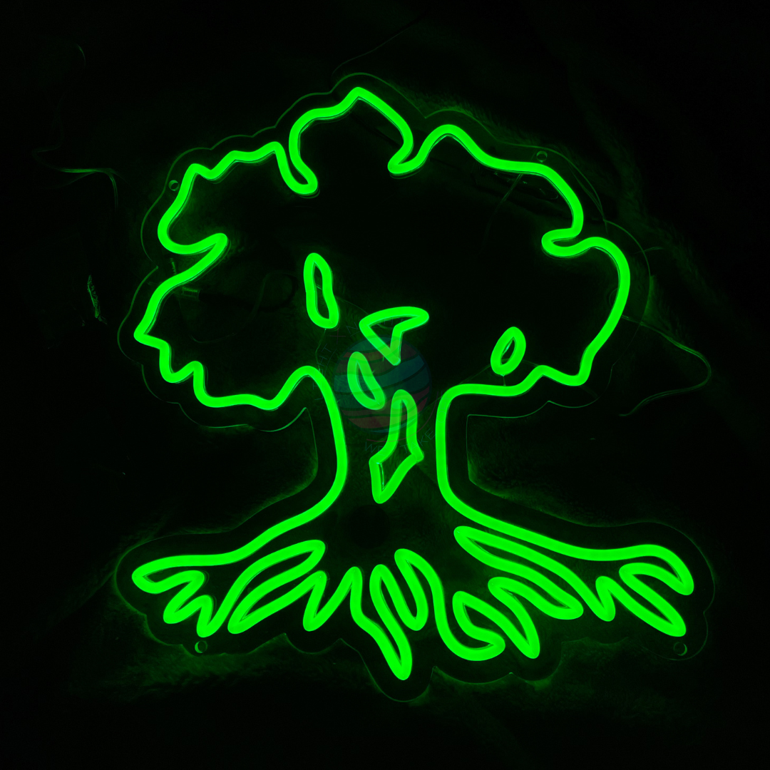 Light X Night - Golani Tree Neon Sign