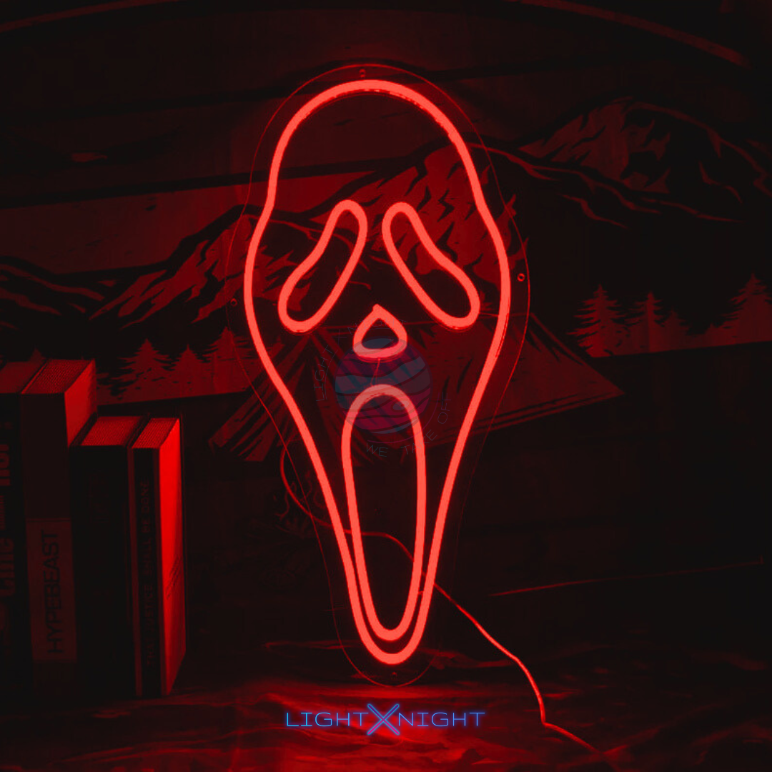 The Scream Neon Sign