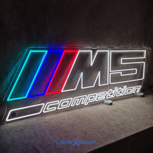 BMW M5 Competition Neon Sign